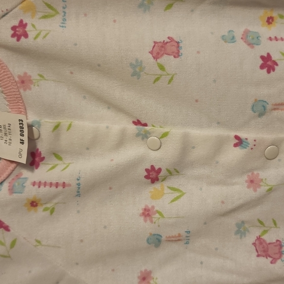 Carter's Little Girl's Footed Pajamas - Picture 3 of 9